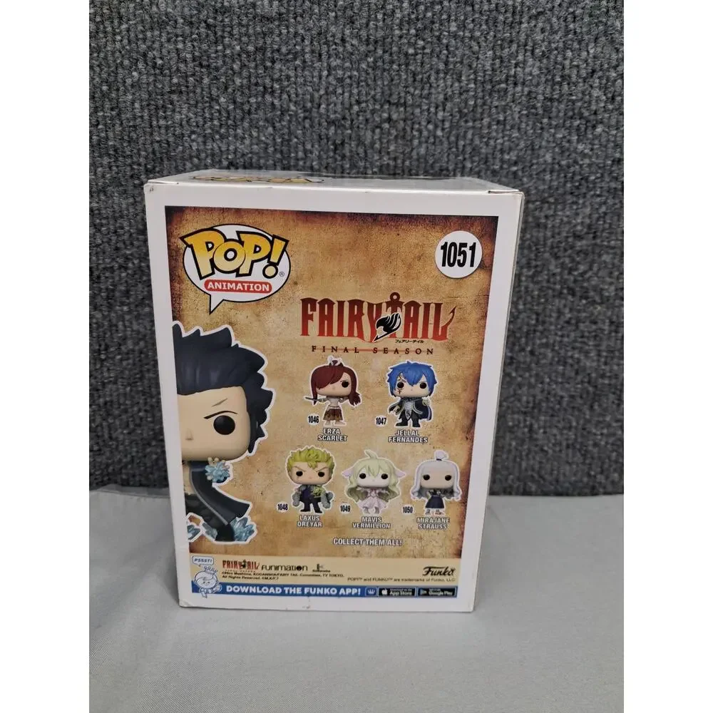 Funko Pop Gray Fullbuster 1051 Fairy Tail FYE Exclusive Protective Case